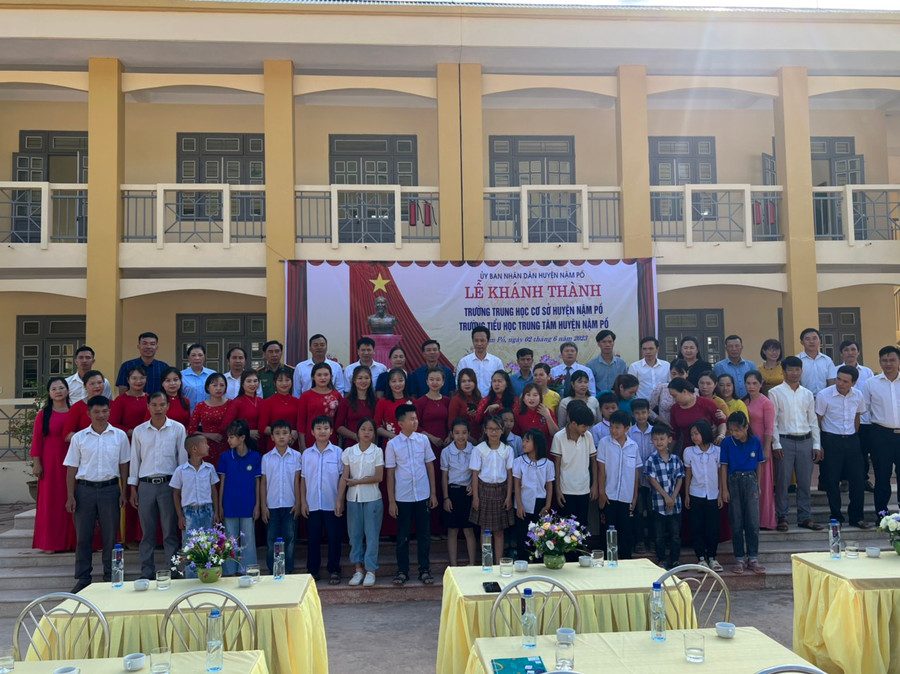 Các đại biểu cùng thầy trò các trường chụp ảnh lưu niệm. Các đại biểu cùng thầy trò các trường chụp ảnh lưu niệm.