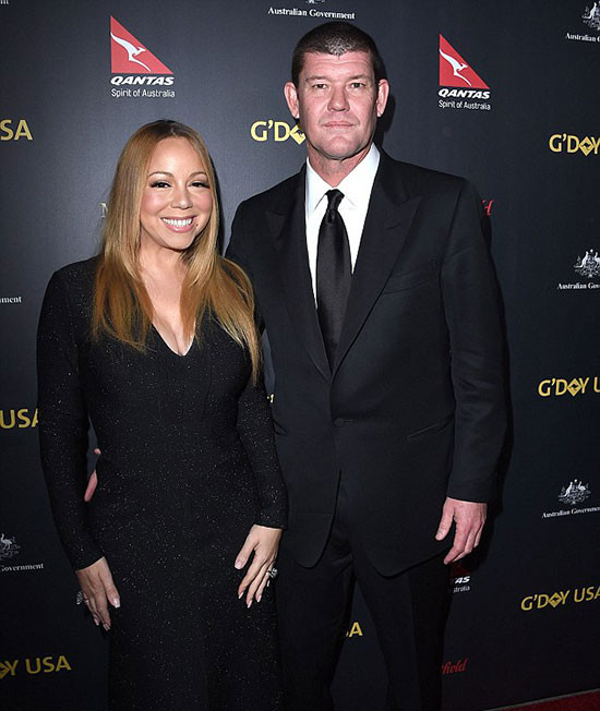 Tỷ phú sòng bài nhập viện tâm thần sau một năm chia tay Mariah Carey ảnh 2 James Packer từng đính hôn với Mariah Carey nhưng hủy hôn vào tháng 10/2016.