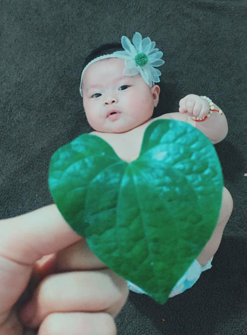 Vài bông hoa, vài chiếc lá ngắt ngoài vườn; hoa quả ăn hàng ngày, chị Sáng tự "thiết kế" những chiếc váy xinh xắn cho Boo. Vài bông hoa, vài chiếc lá ngắt ngoài vườn; hoa quả ăn hàng ngày, chị Sáng tự thiết kế những chiếc váy xinh xắn cho Boo.