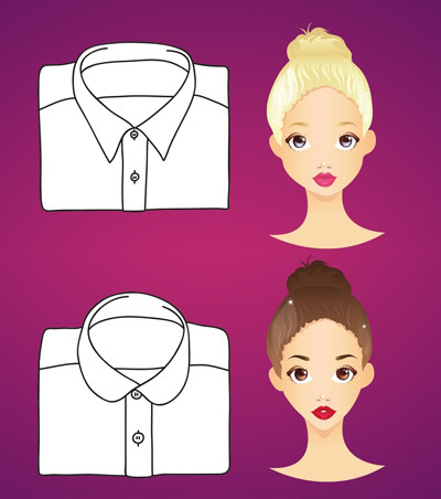 Khi mua áo, bạn thường ít để ý tới kiểu dáng cổ áo nhưng đây là một thiếu sót tệ hại. Nếu chú tâm hơn tới chi tiết này, bạn có thể làm nổi bật gương mặt của mình. Với người có khuôn mặt to tròn, kiểu cổ hẹp vừa vặn sẽ khiến mặt có vẻ thanh mảnh hơn. Với người có khuôn mặt gầy gò, kiểu cổ tròn sẽ tạo cảm giác đầy đặn hơn.