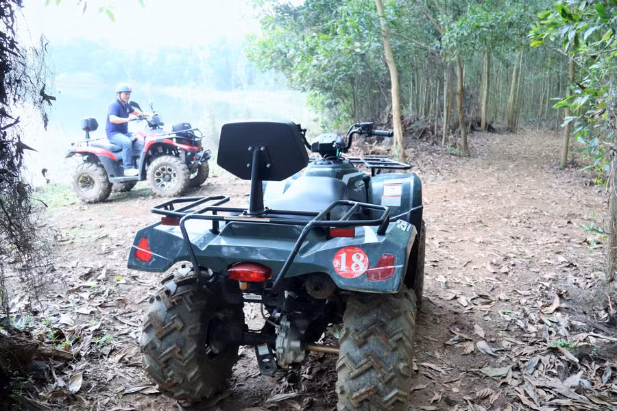 Trải nghiệm cảm giác mạnh, khám phá thiên nhiên cùng “quái thú” ATV ảnh 3
