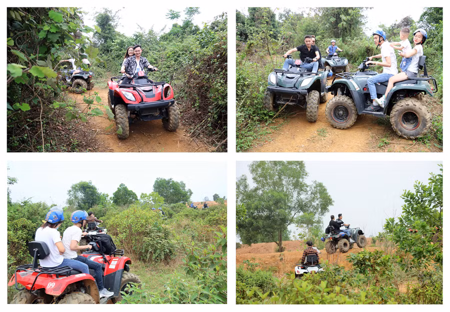 Trải nghiệm cảm giác mạnh, khám phá thiên nhiên cùng “quái thú” ATV ảnh 6