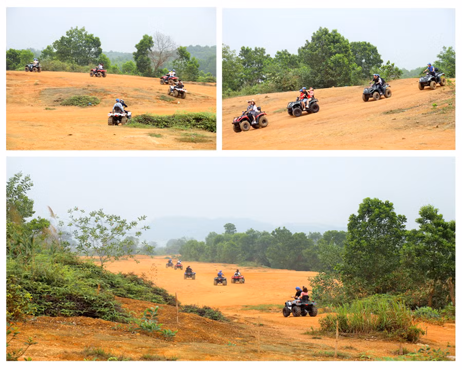 Trải nghiệm cảm giác mạnh, khám phá thiên nhiên cùng “quái thú” ATV ảnh 5