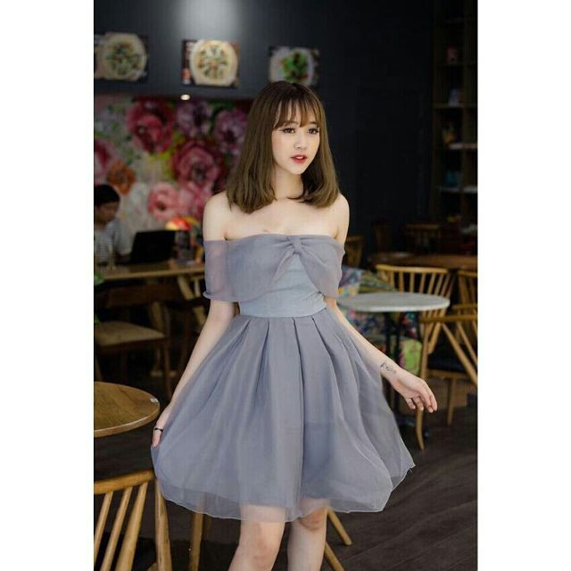 7 mẫu đầm dự tiệc sang trọng trẻ trung làm mê lòng phái đẹp ảnh 5 vay-dam-tre-vai-dang-xoe-1505055728-1-3801132-1505055728