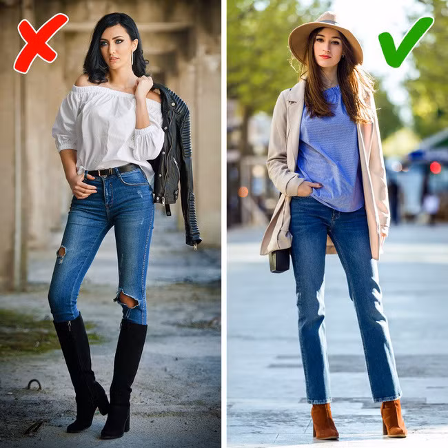 8 sai lầm mà nhiều chị em hay mắc trong lúc phối đồ, khiến bộ trang phục của họ kém sang hơn hẳn - Ảnh 3.