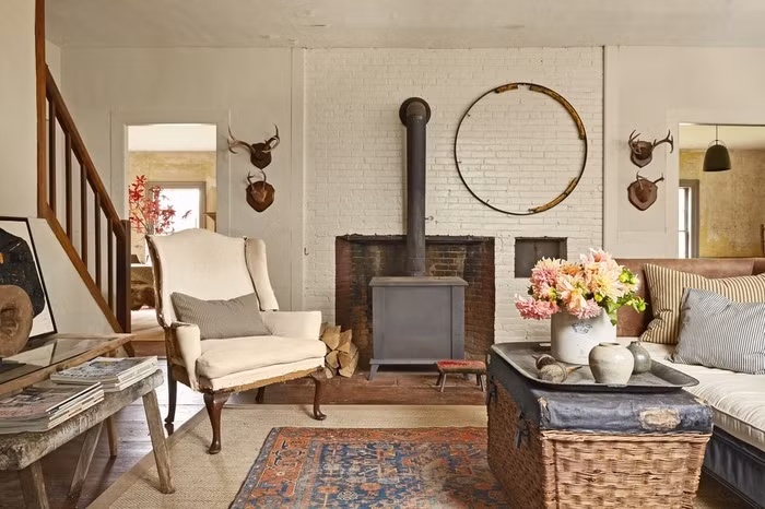 10 ý tưởng thiết kế phòng khách mộc mạc giúp ngôi nhà bạn ấm cúng hơn bao giờ hết