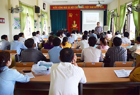 Lớp tập huấn.