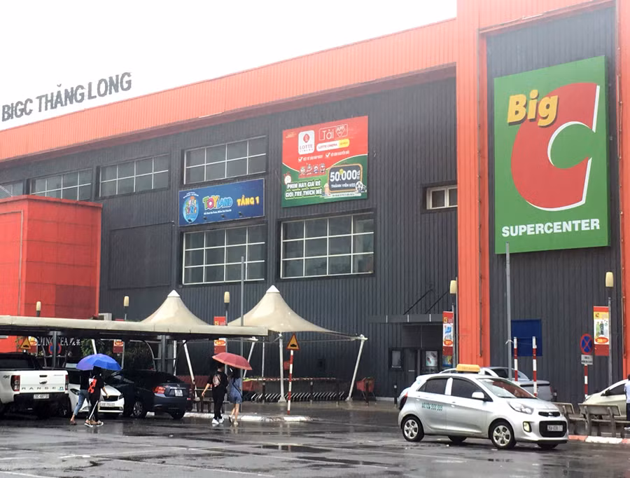 Hệ thống siêu thị Big C không còn thu hút khách như ngày mới mở cửa