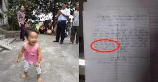 Bé gái 1 tuổi kháu khỉnh bị bỏ rơi ở chùa, nhưng nội dung bức tâm thư mới khiến mọi người chú ý