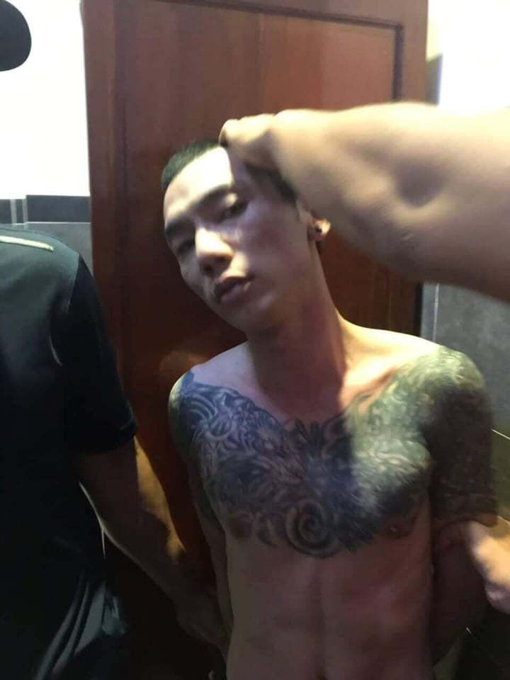 Huy "nấm độc" bị bắt khi đang lẩn trốn ở TIền Giang. Ảnh: X.Đ Trùm ma túy Huy