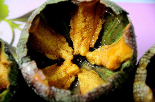 Trứng nhum loại ngon của Việt Nam - trứng nhum vàng có giá chỉ khoảng 200.000 đồng một hộp 200g. Trứng nhum loại ngon của Việt Nam - trứng nhum vàng có giá chỉ khoảng 200.000 đồng một hộp 200g - Ảnh: Mr True