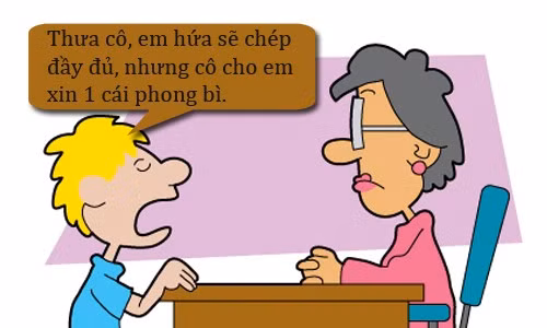 Cộng đồng mạng - Sáng cười: Có phong bì mới ký