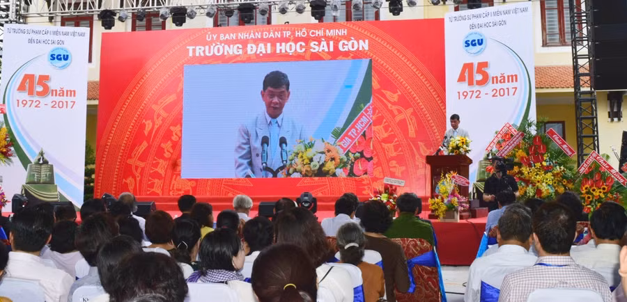 PGS.TS Phạm Hoàng Quân ôn lại lịch sử hình thành và phát triển của Trường ĐH Sài Gòn