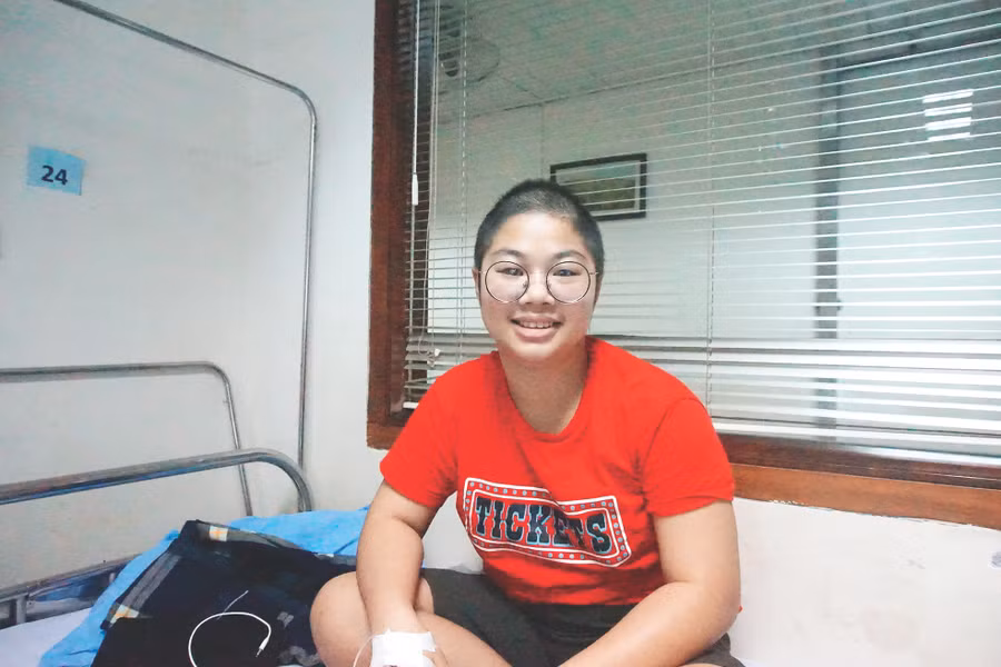 Em Bùi Thị Minh Anh luôn háo hức tới ngày khai trường