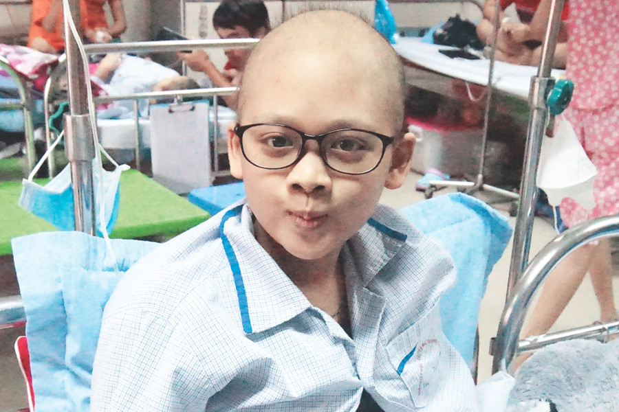 Bé Nguyễn Khánh Linh luôn mơ ước trở thành một họa sĩ