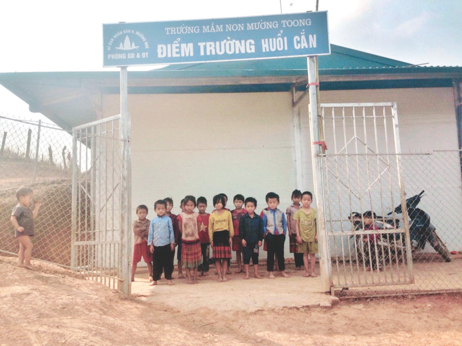 HS điểm trường Huổi Cắn