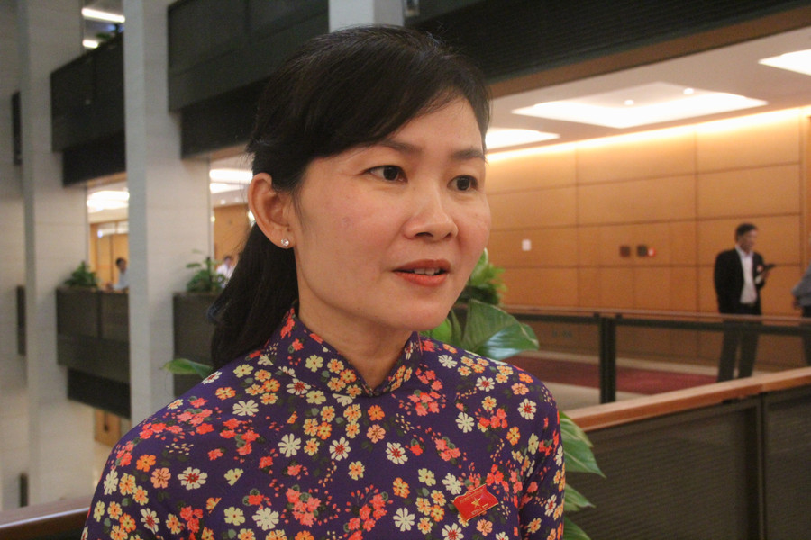 Đại biểu Quốc hội Tôn Ngọc Hạnh. Ảnh: T.G