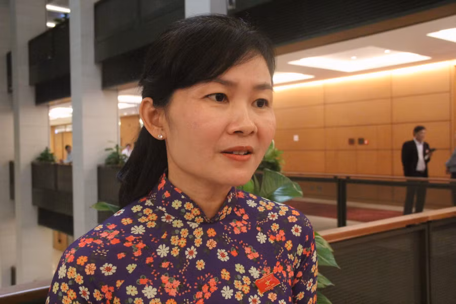 Đại biểu Quốc hội Tôn Ngọc Hạnh. Ảnh: T.G