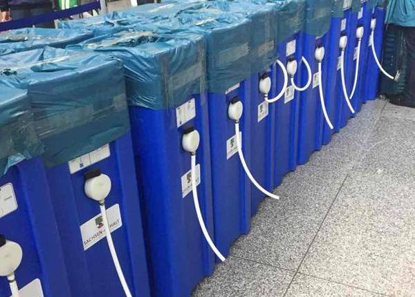 25 máy lọc nước PAUL của bang Sachsen-Anhalt CHLB Đức được chuyển từ sân bay Frankfurt về Việt Nam tháng 11/2017 25 máy lọc nước PAUL của bang Sachsen-Anhalt CHLB Đức được chuyển từ sân bay Frankfurt về Việt Nam tháng 11/2017