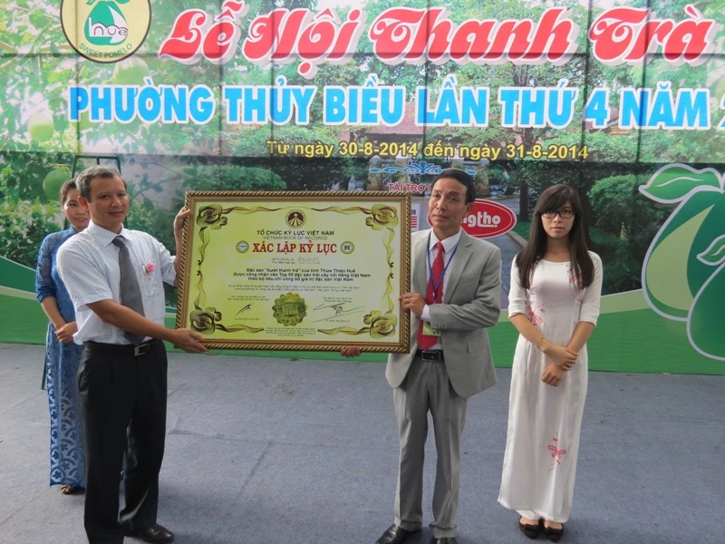 Xác lập kỷ lục cho thanh trà Huế