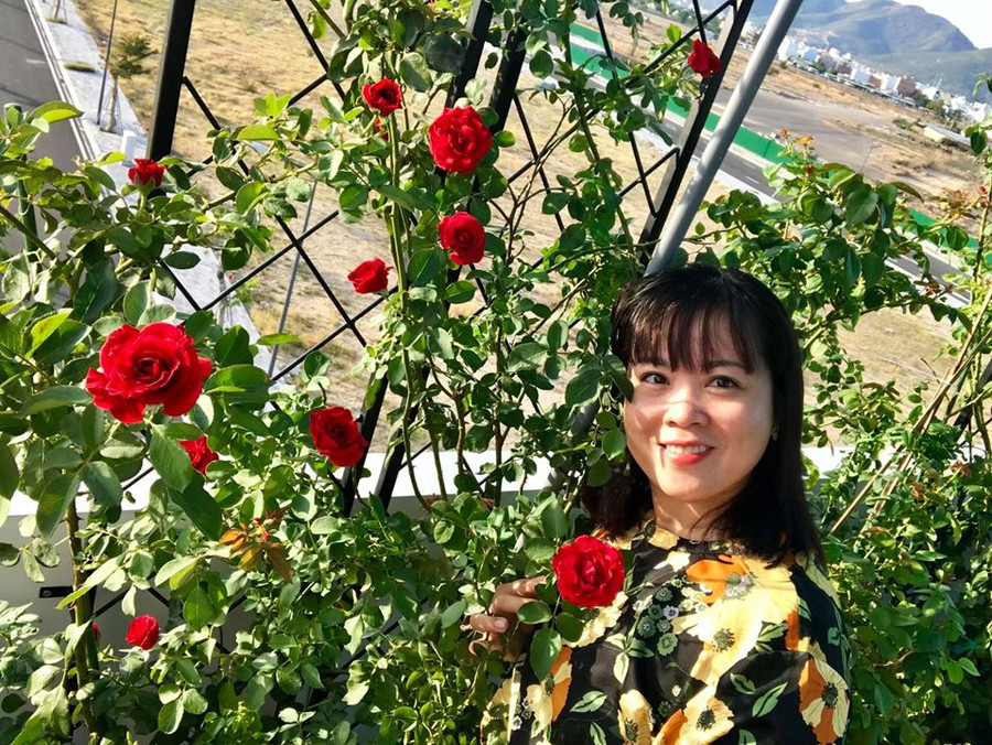 Lạc chốn bồng lai với vườn hồng trên mây nhà cô giáo dạy Văn ở Nha Trang hình ảnh 15 lac chon bong lai voi vuon hong tren may nha co giao day van o nha trang hinh anh 15
