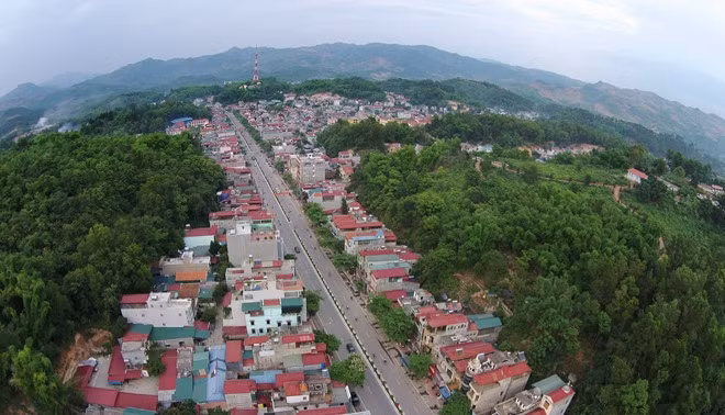 Một góc của Thành phố Điện Biên Phủ