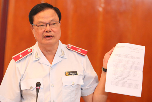 Cục trưởng chống tham nhũng Phạm Trọng Đạt công bố kết luận thanh tra, đề nghị xử lý nghiêm Giám đốc Sở Tài nguyên Yên Bái. Cục trưởng chống tham nhũng Phạm Trọng Đạt công bố kết luận thanh tra, đề nghị xử lý nghiêm Giám đốc Sở Tài nguyên Yên Bái.