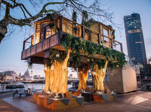 Ngôi nhà trên cây giữa thành phố London hình ảnh 1 ngoi nha tren cay giua thanh pho london hinh anh 1