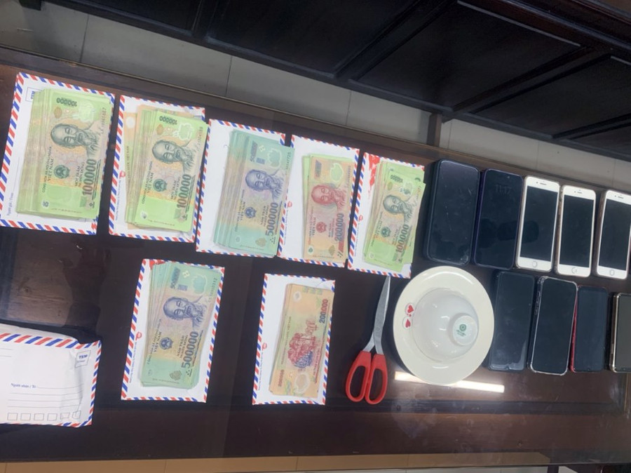 Tang vật vụ án bị cơ quan chức năng thu giữ. Ảnh: CANA.