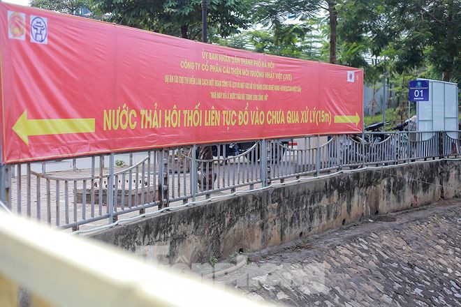 Nước sông Tô Lịch ra sao sau 10 ngày thí điểm 