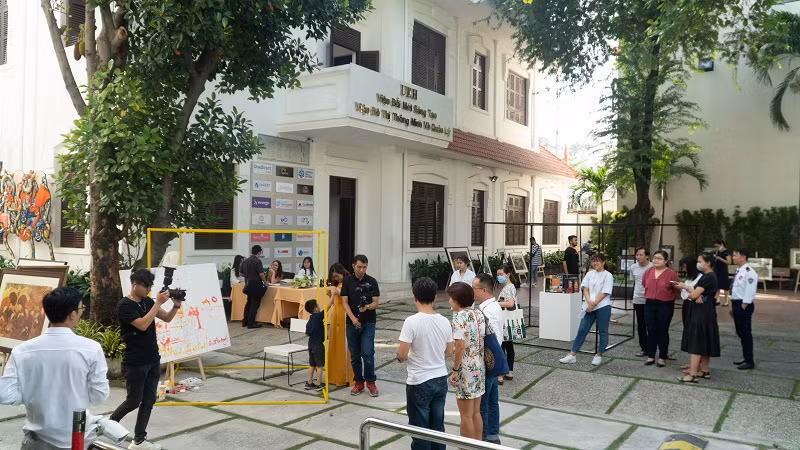 Không gian Nghệ thuật và Công nghệ tại cơ sở 5 của UEH