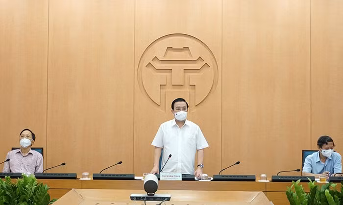 Phó chủ tịch UBND TP Chử Xuân Dũng chủ trì hội nghị