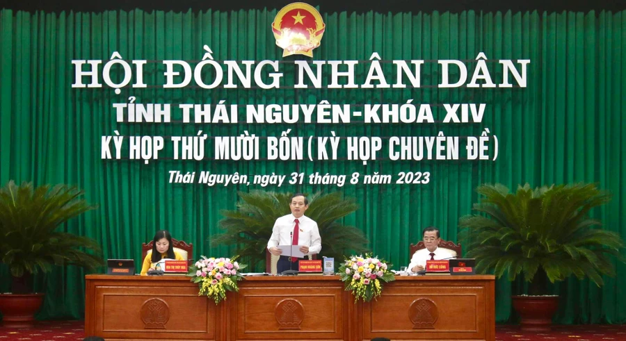 Khai mạc Kỳ họp thứ 14 HĐND tỉnh Thái Nguyên khóa XIV.