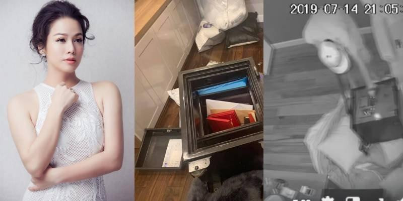 Nhật Kim Anh chia sẻ lại camera vụ trộm. Ảnh: NSCC. Nhật Kim Anh chia sẻ lại camera vụ trộm. Ảnh: NSCC.