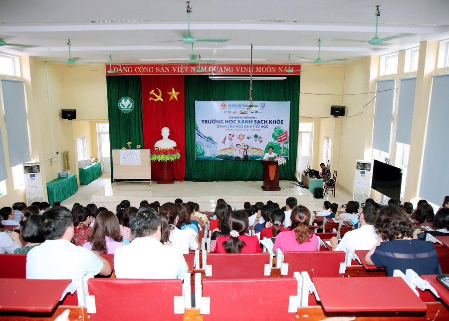 Lễ công bố kế hoạch triển khai chương trình “Trường học Xanh – Sạch – Khỏe” năm học 2022-2023 Lễ công bố kế hoạch triển khai chương trình “Trường học Xanh – Sạch – Khỏe” năm học 2022-2023