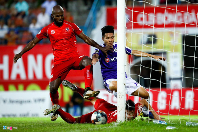 CLB Hải Phòng vất vả trụ hạng ở V.League 2019.