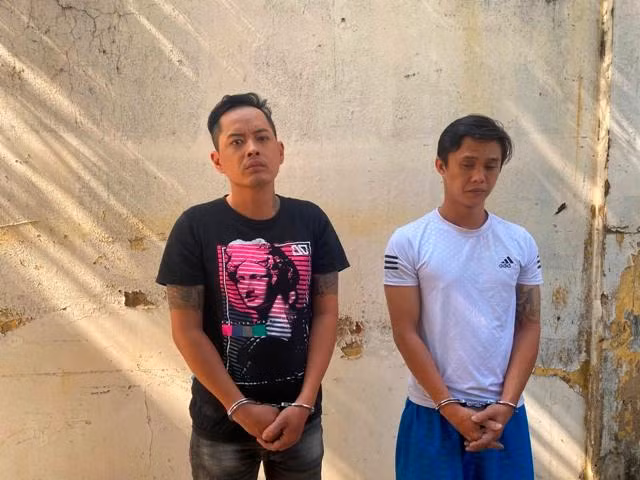 2 đối tượng trong vụ cướp.