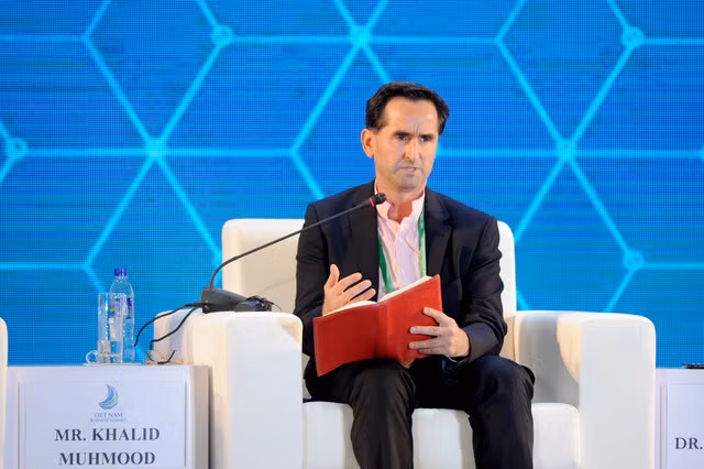 Ông Khalid Muhmood Điều phối chính phiên thảo luận về Y tế và Giáo dục tại Hội nghị thượng đỉnh kinh doanh Việt Nam (VBS) nằm trong khuôn khổ các hoạt động của Tuần lễ Cấp cao APEC 2017