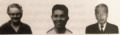 Từ trái qua: Cô Freeda Cook, thầy Đặng Trấn Liêu, thầy Phạm Duy Trọng Từ trái qua: Cô Freeda Cook, thầy Đặng Trấn Liêu, thầy Phạm Duy Trọng