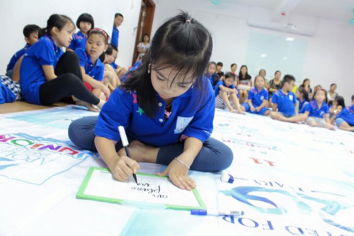 Những học viên nhí của Apolo English Những học viên nhí của Apolo English