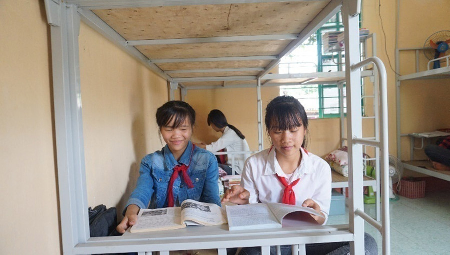 Khu nội trú của HS Trường Tiểu học và THCS số 2 Cam Cọn (Lào Cai) luôn sạch sẽ và ngăn nắp Khu nội trú của HS Trường Tiểu học và THCS số 2 Cam Cọn (Lào Cai) luôn sạch sẽ và ngăn nắp