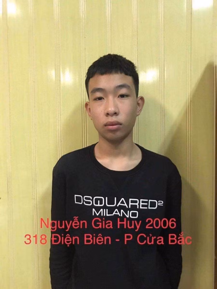 Phạm Gia Huy - nghi phạm chính gây ra cái chết của một nam sinh lớp 9 ở Nam Định.