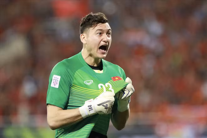 Thủ môn Đặng Văn Lâm. 