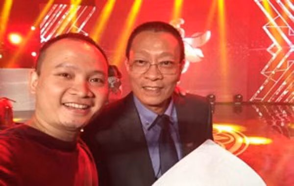 Lại Văn Sâm và con trai Lại Bắc Hải Đăng.