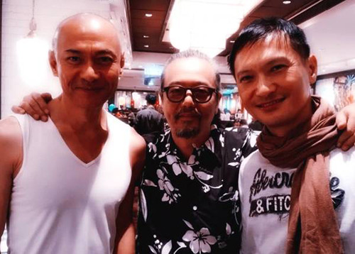 Giang Hoa (trái) vào tháng 9 năm nay. Giang Hoa (trái) vào tháng 9 năm nay.