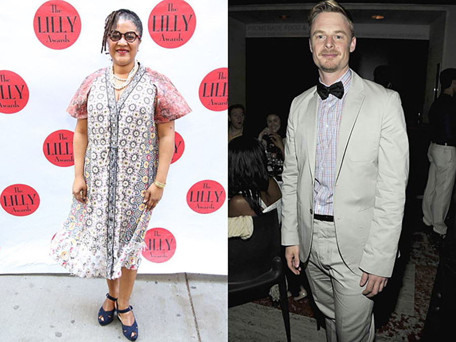 Lynn Nottage (trái) và Christopher Wheeldon là những người giữ vai trò quan trọng trong vở nhạc kịch.