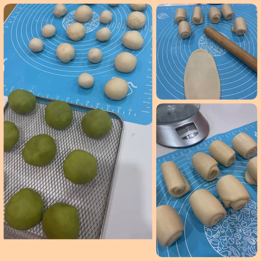 Cách làm bánh trung thu ngàn lớp béo ngậy bằng nồi chiên không dầu ảnh 2