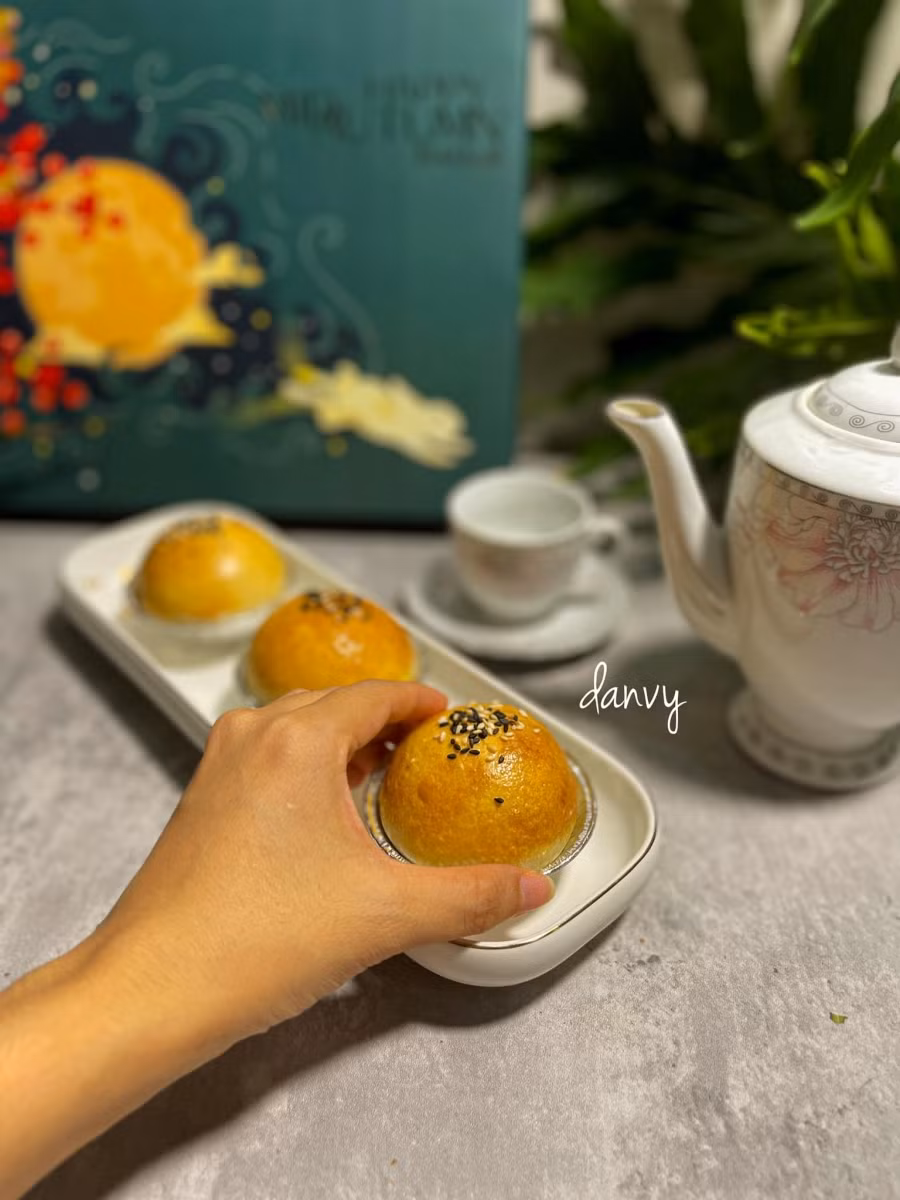 Cách làm bánh trung thu ngàn lớp béo ngậy bằng nồi chiên không dầu ảnh 1