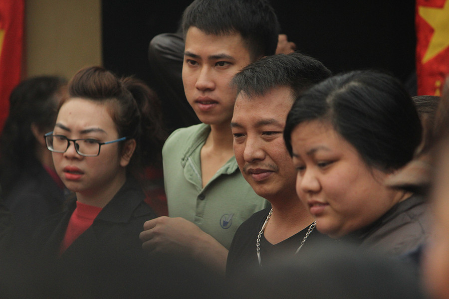 Ngày hội thu hút người dân đến xem rất đông.