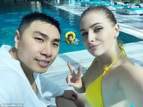 Chàng xấu trai Trung Quốc kiếm bộn tiền nhờ lấy được vợ đẹp